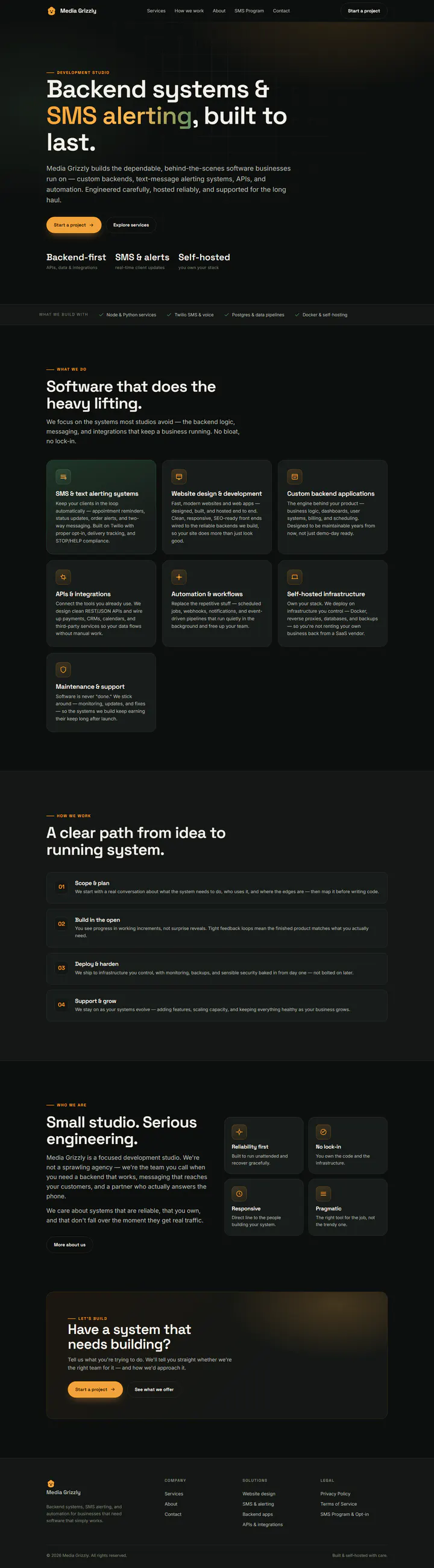 Media Grizzly complete public page capture